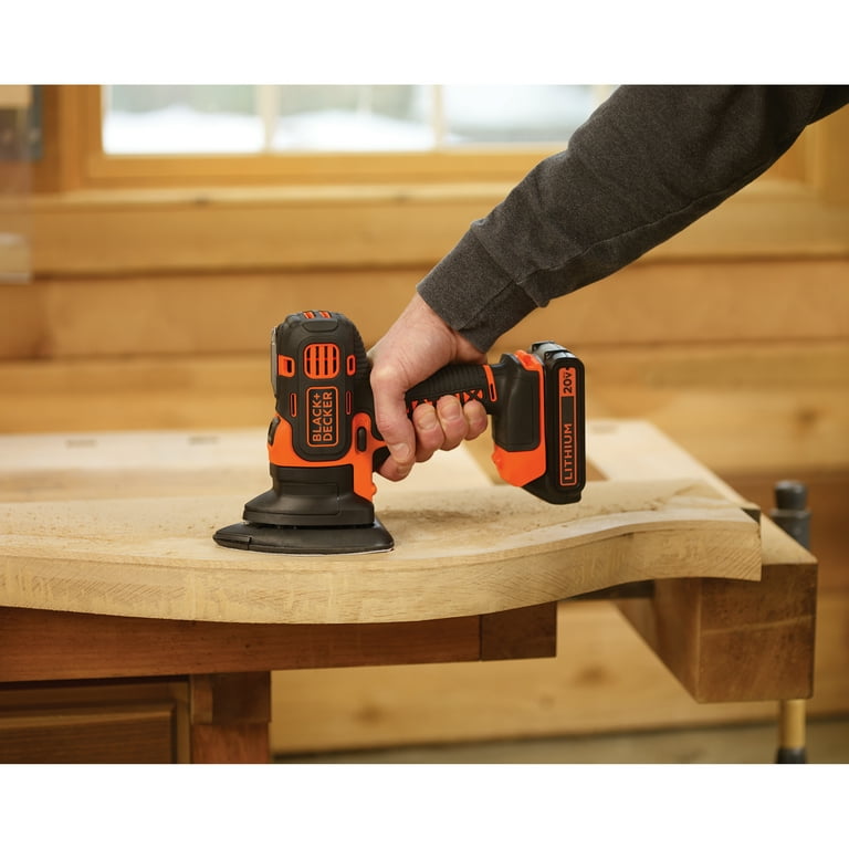 BLACK DECKER Matrix 20 Volt MAX Lithium Ion Cordless Drill Sander Attachment BDCDMT120DSB Walmart