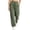 Dark Green, variant on QSXADF Women's Casual Straight Leg Pants Drawstring Pants Drawstring Solid Sweatpants with Elastic Waist and Pockets for Home Lounging Days Women's Pants