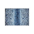 thumbnail image 5 of Better Trends Bath Rug 17” x 24” Bathroom Rug Mat Non-Slip Micro Polyester Bath Rugs for Bathroom Floor, Shower, Tub, Toilet Casablanca Collection - (Blue), 5 of 5