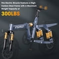 thumbnail image 7 of INSDRGN Folding Electric Bike for Teenager and Adults, 16AH 48V Battery 14" Electric Bike 750W Motor, 62 Miles Range, Mini Ebike for City Commuter, UL2849, 7 of 7