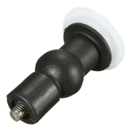 

1 pair of Screws for Toilet Toilet Lid Toilet Toilet Cover Black