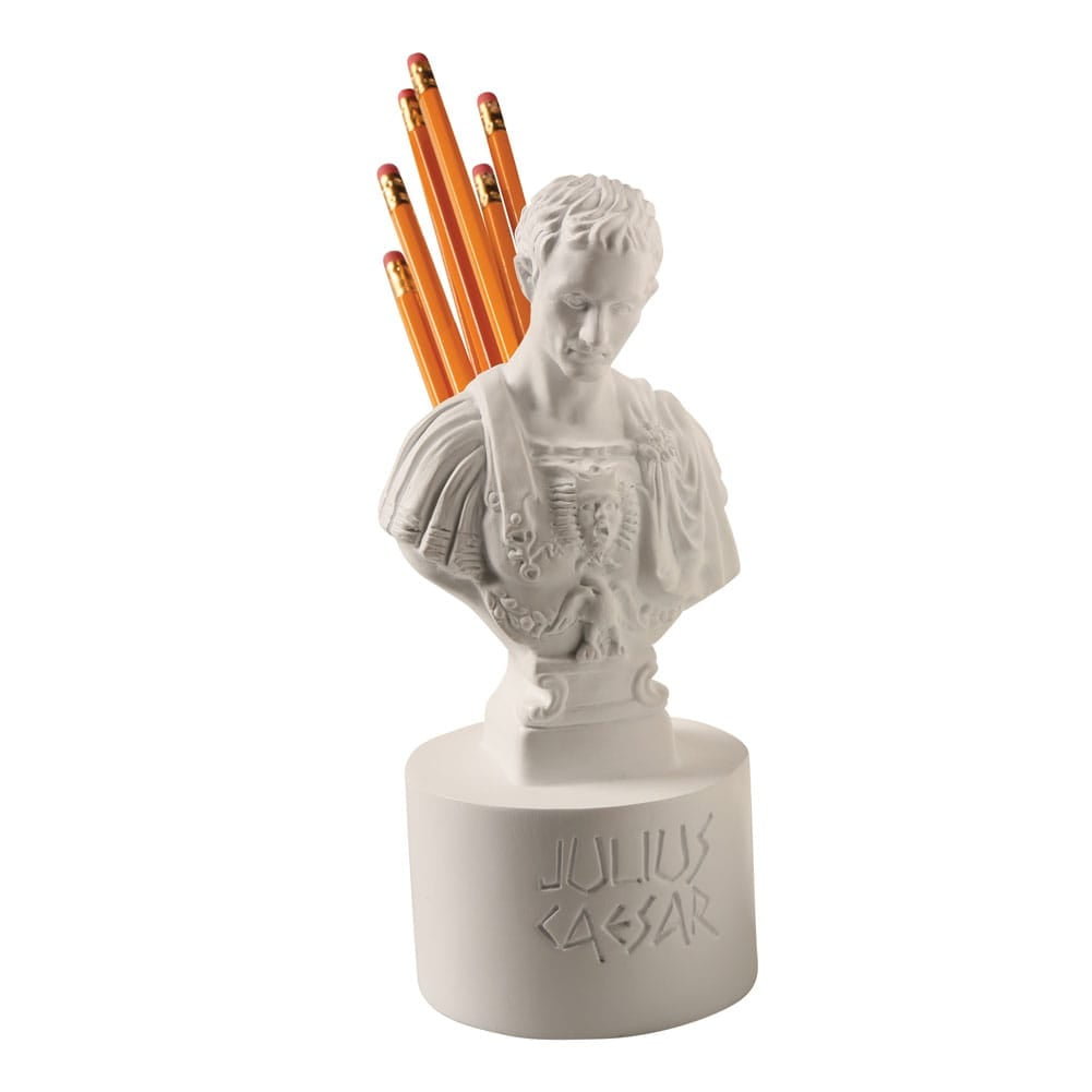 Julius Caesar Desk Accessory What on Earth Ides of March Pen and Pencil Holder 