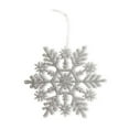 thumbnail image 2 of (3 pack) Glitter Snowflake Ornaments, 20 Count, by Holiday Time, 2 of 7