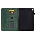 thumbnail image 4 of MonsDirect Case for iPad iPad 9th Generation 10.2 inch 2021-2019, 8th/7th Generation Suede Multi-Angle Stand Cover with Smart Wake/Sleep & Pen Holder & Card Slots for iPad 10.2/Pro 10.5 inch, Green, 4 of 7