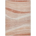 thumbnail image 2 of Addison Rugs Chantille Indoor/Outdoor Transitional Swirls Salmon Washable Rectangle Rug, 2'6" x 3'10", 2 of 6