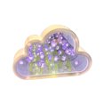 thumbnail image 1 of Luz Nocturna en Forma de Nube Yuarrent Iluminación y Accesorios Color Violeta, 1 of 6