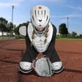 thumbnail image 5 of All-Star Empress Fastpitch Softball Catcher’s Set – Small White/Black | Lightweight Youth Catching Gear with Helmet, Chest Protector & Leg Guards for Developing Players, 5 of 7