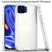 XPM for Samsung Galaxy A57 Phone Case, Clear Colored Shockproof Transparent Hard PC + Rubber TPU Hybrid Bumper Shell Slim Protective Cover for Samsung A57 (Clear)