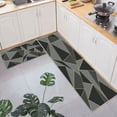 thumbnail image 5 of DSTESS Kitchen Rug,2 Pieces Non Slip kitchen mat sets,Anti Fatigue Kitchen Floor Mat for Home Decoration Office Waterproof Non Slip Kitchen Rug Set Comfort Standing Mats(Geometry A,40x60+40x120cm), 5 of 9