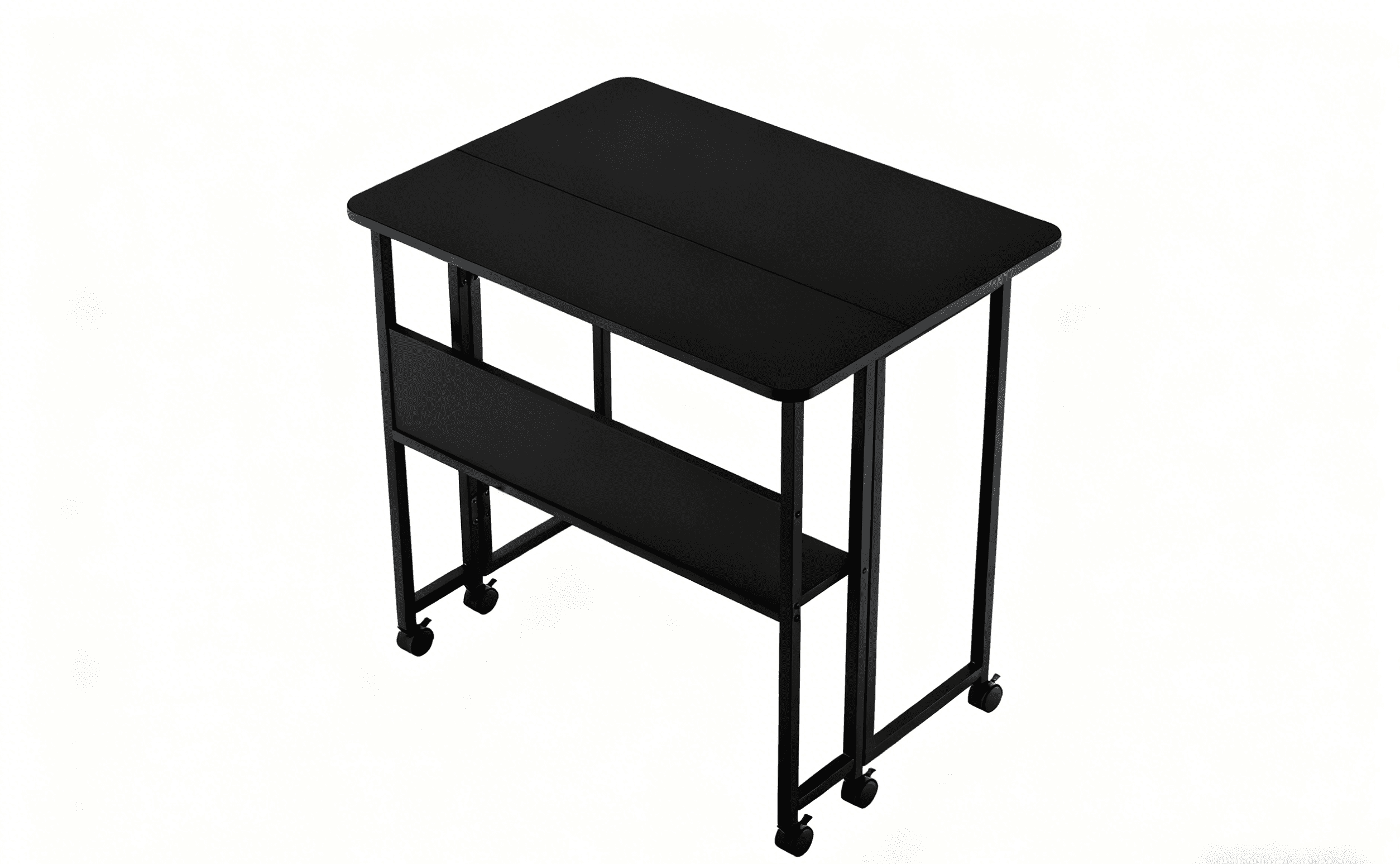 Folding Desk Small Foldable Desk for Small Space, 31.5 Inches Writing Computer Desk in Study, Home Office Foldable Office Desk for Bedroom
