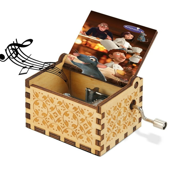 Ratatouille Wooden Music Box.