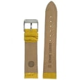 thumbnail image 2 of 22mm Watch Band Yellow Genuine Leather Crocodile Grain, 2 of 2