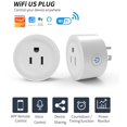 thumbnail image 1 of HLONK Mini Smart Plug  Wifi Outlet Socket Works With Smart Life App   Remote Control With Timer Function (4 Pack), 1 of 7