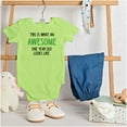 thumbnail image 3 of What An Awesome 1 Year Old Looks Like Romper Boys or Girls Infant Baby Brisco Brands 12M, 3 of 6