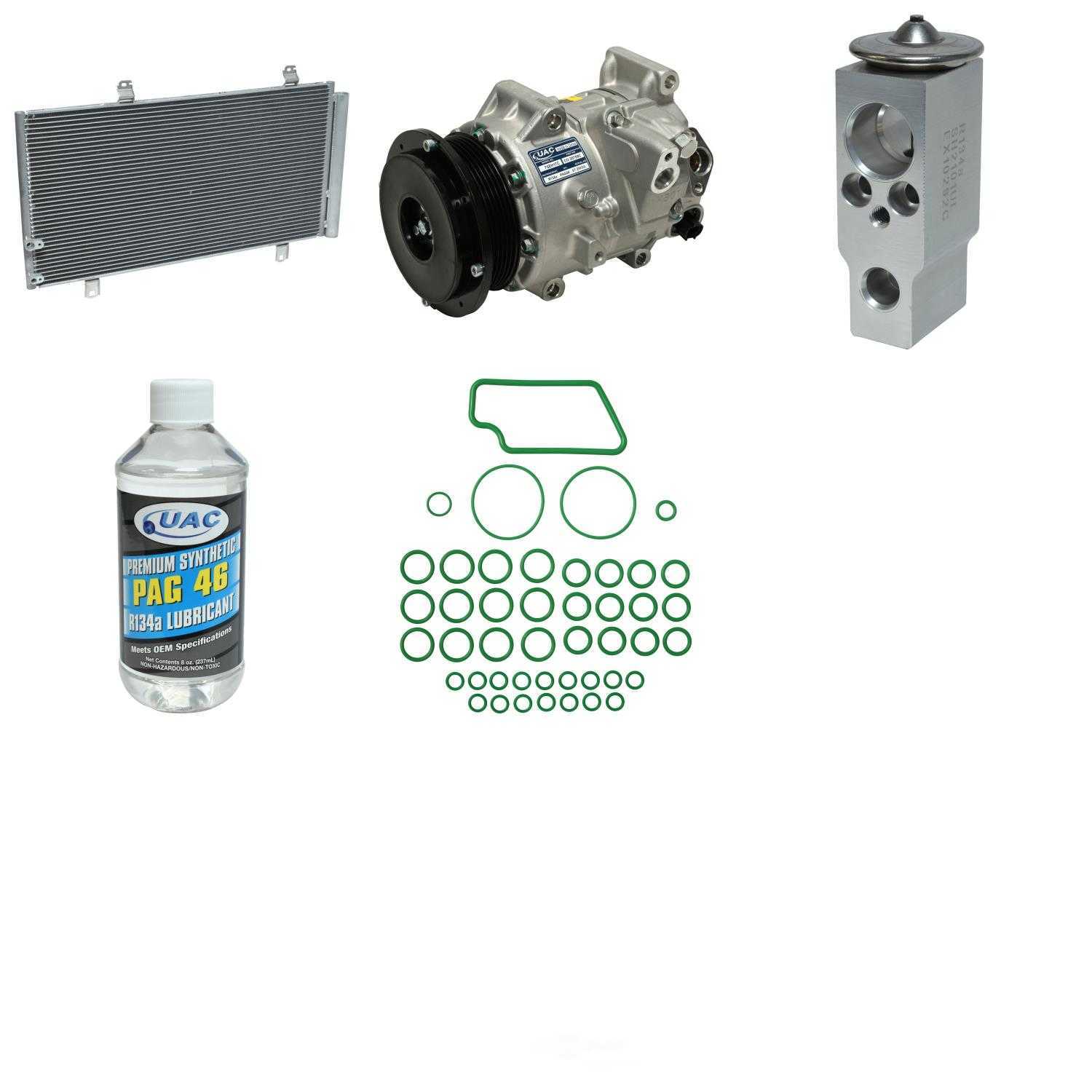 A/C Compressor and Component Kit -- Compressor-Condenser Replacement Kit Fits select: 2009-2011 TOYOTA VENZA, 2012-2013 TOYOTA VENZA LE/XLE/LIMITED