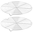 thumbnail image 1 of 2 Pcs Support à Biscuits Rond Support de Séchage pour Pain Dessert Support de Refroidissement pour Gâteau, 1 of 8
