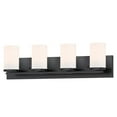 thumbnail image 1 of Lateral 10284SWBK 5 in. 4-Light Bath Vanity, Black, 1 of 1