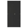 thumbnail image 4 of Lorell 4-shelf Steel Janitorial Cabinet 36" x 18" x 72" - 4 x Shelf(ves) - Hinged Door(s) - Locking System, Welded, Sturdy, Recessed Locking Handle, Durable, Removable Lock, Storage Space, Adjustable, 4 of 5