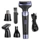 thumbnail image 1 of Recortador de vello de nariz y orejas eléctrico multifuncional recargable por USB para un afeitado seguro de patillas, nariz y orejas, 1 of 8