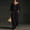 Black plus size two piece sets a1, variant on BRELIL Women Plus Size Two Piece Sets Short Sleeve Tops Wide Leg Pants Casual Solid Boho Vacation Loose Matching Outfits Travel Loungewear, Black S
