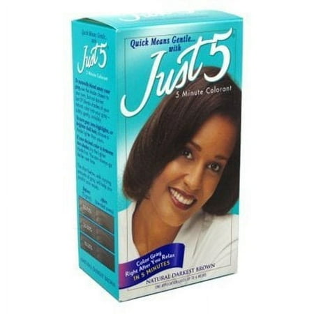 Just For Men Easy Comb-in Hair Color for Men with Applicator, Dark Brown, A-45, 3 Pack