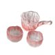 thumbnail image 4 of Taza para servir té Gongfu, taza dispensadora con 2 tazas de té, juego de té con asa lateral, rosa, 4 of 9