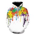 thumbnail image 2 of Gibobby Sudadera oversize mujer, Sudadera con capucha para mujer(A,XG), 2 of 4