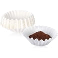thumbnail image 1 of EcoNesxp Disposable Coffee Paper Filters for Coffee Machine 12 Cup Basket Paper Filter White, 1 of 2