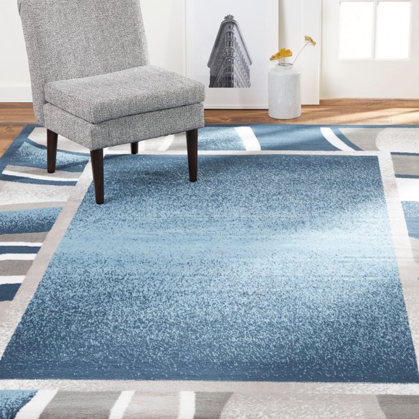 Home Dynamix Premium Rizzy Area Rug, Blue/Gray, 9'2"x12'5"