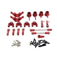 thumbnail image 4 of Piezas de repuesto de coche teledirigido, accesorios, copas de dirección de torre de choque para Wltoys 1/28 284161 284010 284131, coche trepador de Rojo Hugo brazos traseros delanteros, 4 of 8