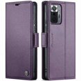 thumbnail image 1 of Funda tipo cartera Xiaomi Redmi Note 10 Pro Max con cierre magnético, RFID, tarjetero, soporte, carga inalámbrica, 1 of 5