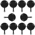 thumbnail image 1 of 10 unids Mini Frying PANS SIMULACIÓN SIMULACIÓN PAN MODELOS MODELOS MINIATURA COCINA GADGETS, 1 of 5