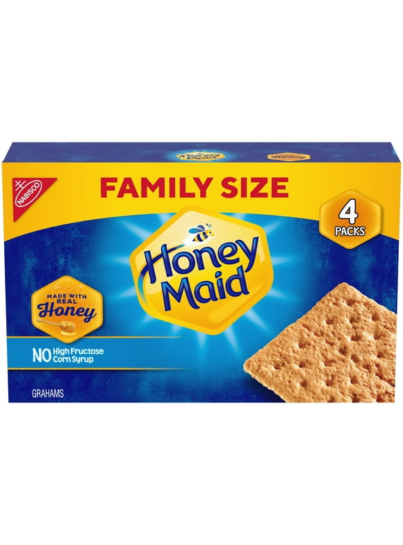 Honey Maid Graham Crackers, Family Size, 19.2 oz Box