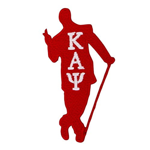 Kappa Alpha Psi Fraternity Guy w/ Cane Embroidered Appliqué Patch Sew or Iron On Greek Blazer Jacket Bag (Guy w/ Cane Patch) - Walmart.com