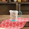 The Pioneer Woman Teal You Are The Cream In My Coffee Hyacinth Creamer Pitcher