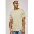 thumbnail image 2 of Real Essentials 5 Pack: Men’s 100% Cotton Hipster Curved Hem Droptail Tee – Premium Longline T-Shirts with Long Tail Drop Cut, 2 of 6