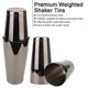 thumbnail image 3 of Jigger Muddler Pourer Ice Tong 10pcs/13pcs Set Stainless Steel For Home Bar Party Boston Shaker Cocktail Shaker Bar Set, 3 of 4