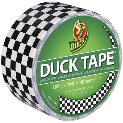 Other 11.39 x 11.65 Shurtech Patterned Duck Tape 1.88-inch x 10yd-Checkerboard 