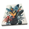 thumbnail image 3 of 12x18 inch Frameless Canvas Painting Bird Of Paradise Flower Potted Plant,Rustic Yard,Fence,Living Room,Bathroom Wall Decor Posters & Prints,For Bird Of Paradise Flower Lovers,Office,Hotels, 3 of 6