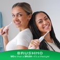 thumbnail image 5 of Cabezales de repuesto para cepillos de dientes Brushmo Total Clean x8, color blanco, 5 of 5