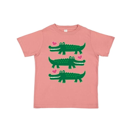 

Inktastic Alligator Crocodile Reptile Gift Toddler Toddler Girl T-Shirt