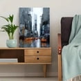 thumbnail image 5 of Times Square Abstract Canvas Print Wall Art for Living Room Bedroom Office Hotel Lobby, 5 of 8