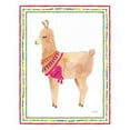 thumbnail image 2 of Jackson, Jenaya 12x14 White Modern Wood Framed Museum Art Print Titled - La La Llama IV, 2 of 4