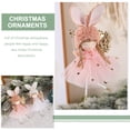 thumbnail image 3 of CRILSTYLEO 2Ud Adornos Navideños Con Falda De Tela Para En Interior Y Exterior, 3 of 8