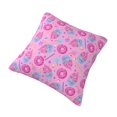 thumbnail image 2 of Rateoe Donuts Pattern Throw Pillow Cover Premium Pillow Stuffer Sham Square for Decorative Cushion Bed Couch Sofa(Pillow insert not included), 2 of 8