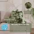 thumbnail image 6 of Animebody Green Tie-Dye Velvet Bed Rest Pillows, 6 of 9