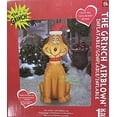 thumbnail image 2 of Grinch Gemmy Airblown Inflatable Max The Dog Wearing Santa Hat, 3.5 Ft Tall, ft Tall, 2 of 6