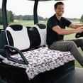 thumbnail image 5 of XYZCANDO Golf Cart Seat Covers with Pockets with 4 Front Pockets, Compatible with Golf Carts Sports Golf Cart Cushion Covers(Flag Golf), 5 of 8