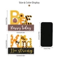 thumbnail image 3 of Decorative Products Bee Letter Bee Decorative Articles Wood Table Living Room, 3 of 4