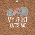 thumbnail image 3 of Inktastic My Aunt Loves Me Niece Nephew Elephant Gift Toddler Boy or Toddler Girl T-Shirt, 3 of 4